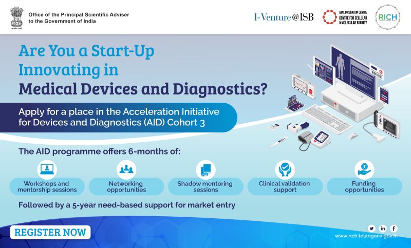 Acceleration Initiative for Devices and Diagnostics is now accepting applications for the 3rd Cohort